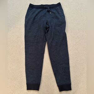 Faherty Double Knit sweatpants varsity navy heather
